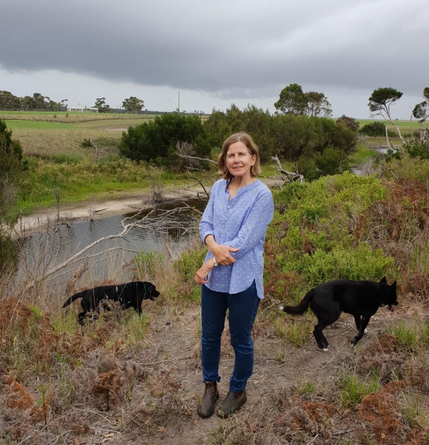 Elizabeth+Balderstone+stands+next+to+Warrigal+Creek+on+her+farm+in+Victoria+%E2%80%93+the+site+of+an+1843+massacre.+Gunaikurnai+people+continue+to+visit+the+land+to+pay+their+respects.+Photograph%3A+Ciaran+O%27Mahony%2FThe+Guardian