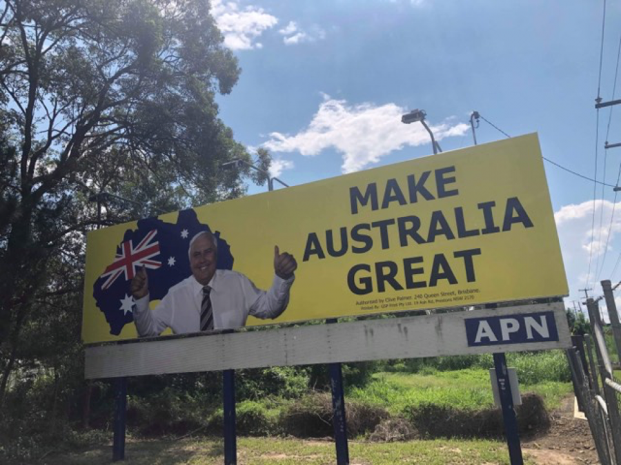 Clive+Palmer+is+trying+to+make+a+memorable+impression+in+the+Dickson+electorate+and+beyond.
