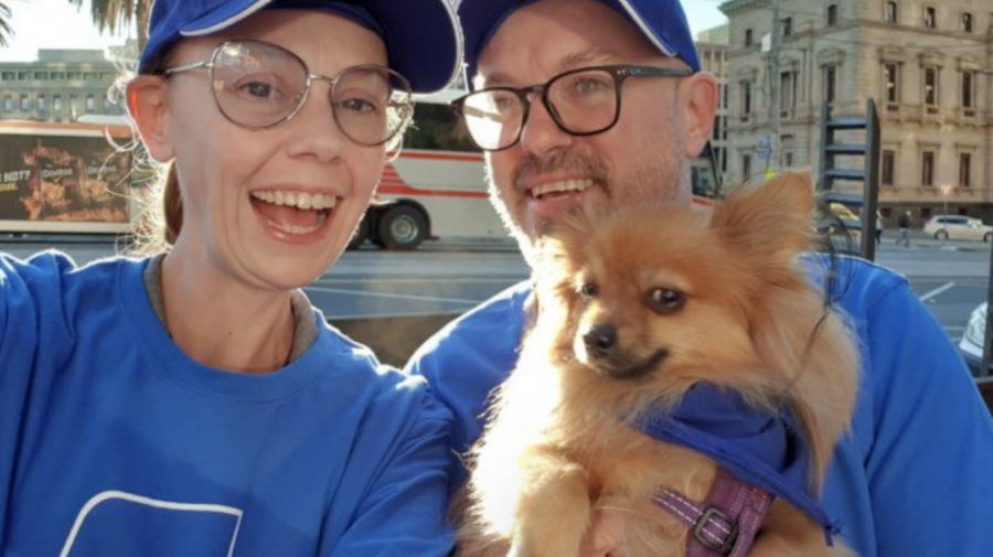 Lauren+Sherson%2C+Liberal+candidate+for+Melbourne%2C+on+the+campaign+trail.+