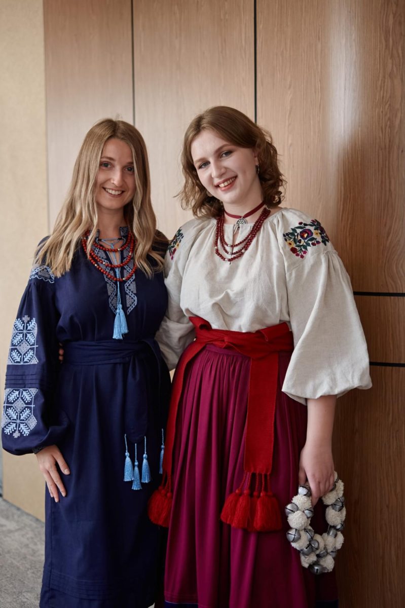 A person wearing a dress