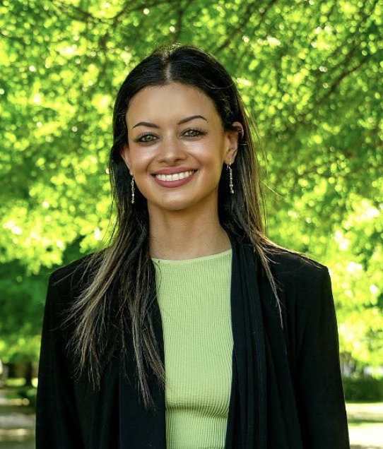 A person smiling for the camera