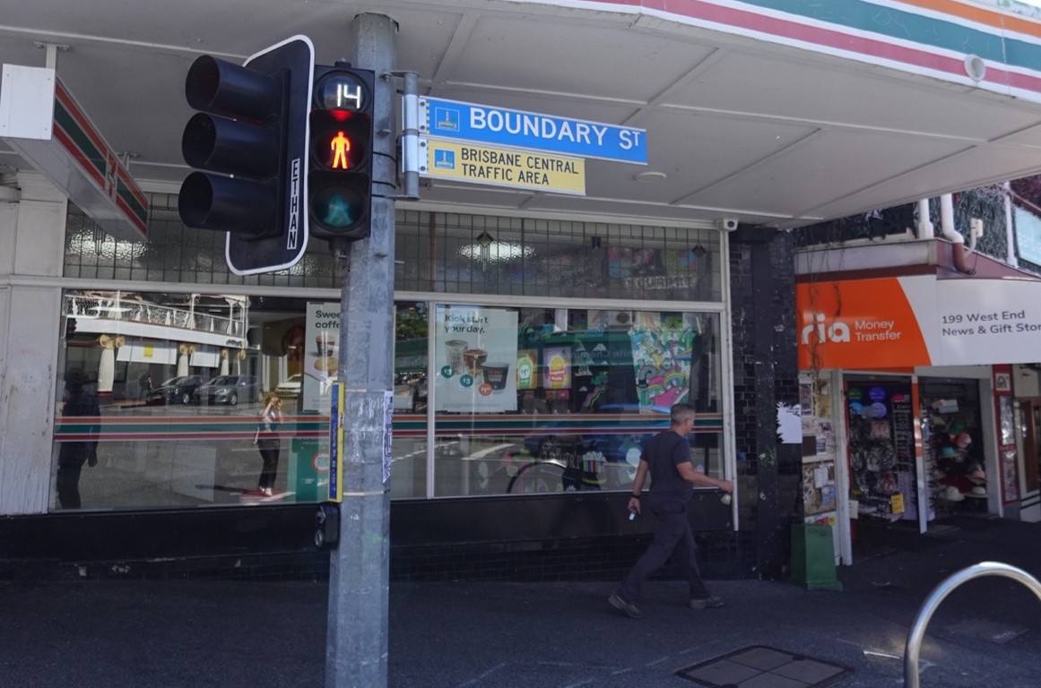 A store front at day